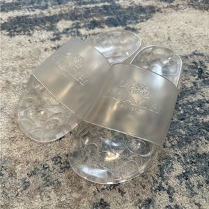Transparent Clear Coach Slippers Women’s